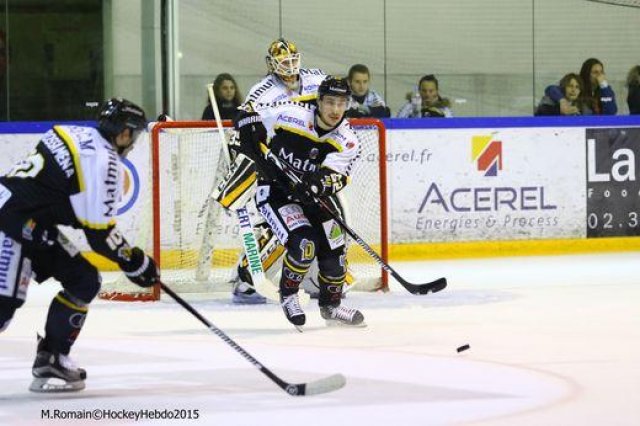 Photo hockey match Rouen - Angers  le 10/11/2015