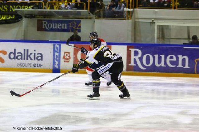Photo hockey match Rouen - Angers  le 10/11/2015