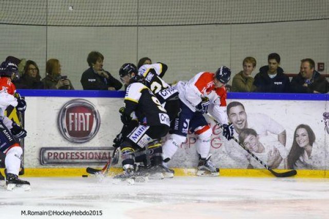 Photo hockey match Rouen - Angers  le 10/11/2015