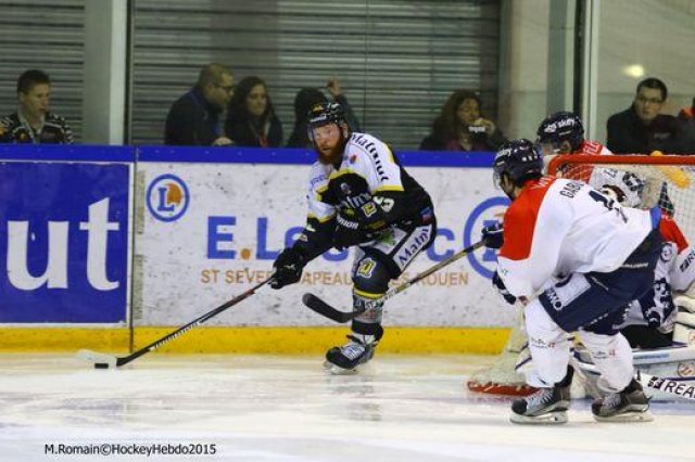 Photo hockey match Rouen - Angers  le 10/11/2015