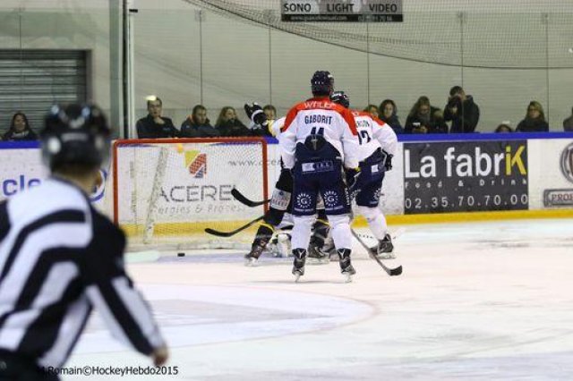 Photo hockey match Rouen - Angers  le 10/11/2015