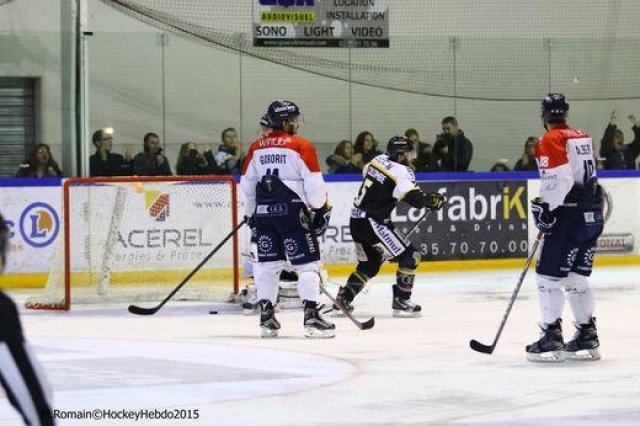 Photo hockey match Rouen - Angers  le 10/11/2015