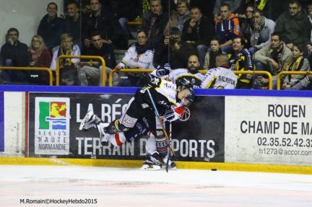 Photo hockey match Rouen - Angers  le 10/11/2015