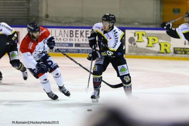 Photo hockey match Rouen - Angers  le 10/11/2015