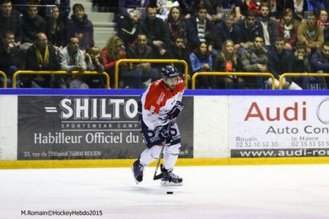 Photo hockey match Rouen - Angers  le 10/11/2015