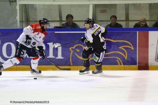 Photo hockey match Rouen - Angers  le 10/11/2015