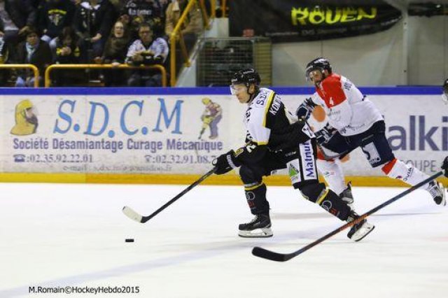 Photo hockey match Rouen - Angers  le 10/11/2015