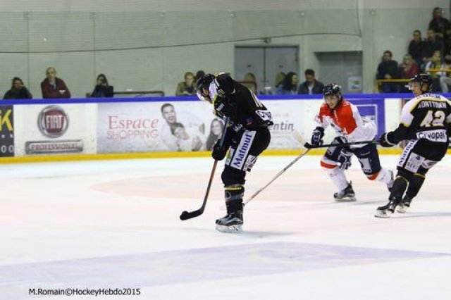 Photo hockey match Rouen - Angers  le 10/11/2015