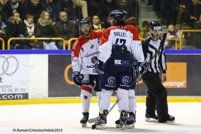 Photo hockey match Rouen - Angers  le 10/11/2015