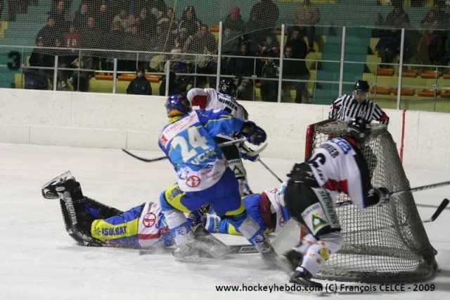 Photo hockey match Gap  - Caen  le 17/01/2009