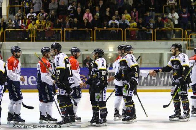 Photo hockey match Rouen - Angers  le 10/11/2015