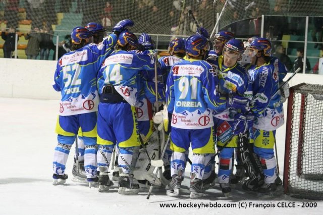 Photo hockey match Gap  - Caen  le 17/01/2009
