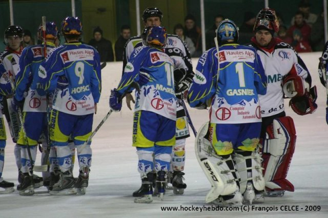 Photo hockey match Gap  - Caen  le 17/01/2009