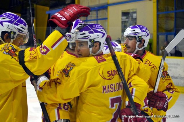 Photo hockey match Dijon  - Amiens  le 17/11/2015