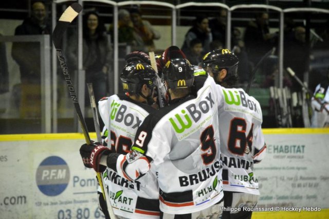 Photo hockey match Dijon  - Amiens  le 17/11/2015