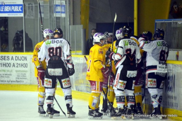 Photo hockey match Dijon  - Amiens  le 17/11/2015