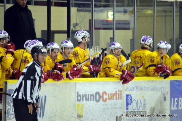 Photo hockey match Dijon  - Amiens  le 17/11/2015