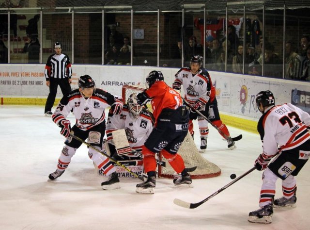 Photo hockey match Angers  - Bordeaux le 17/11/2015