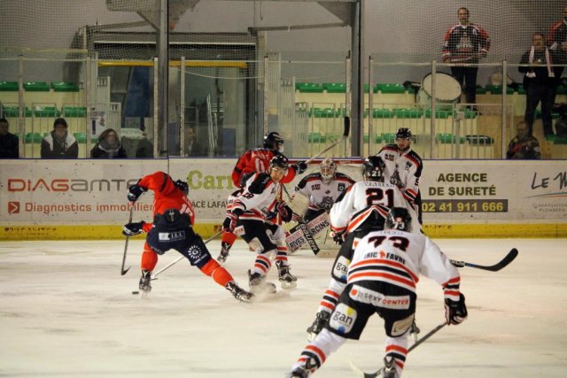 Photo hockey match Angers  - Bordeaux le 17/11/2015