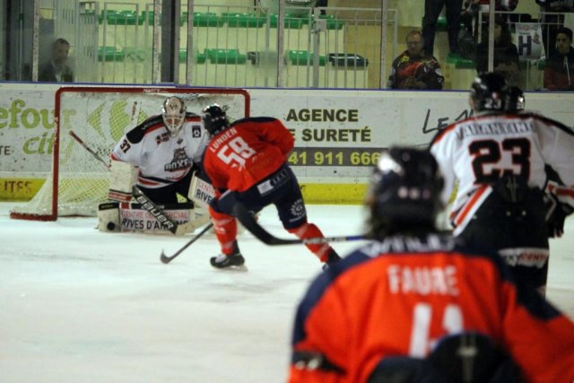 Photo hockey match Angers  - Bordeaux le 17/11/2015