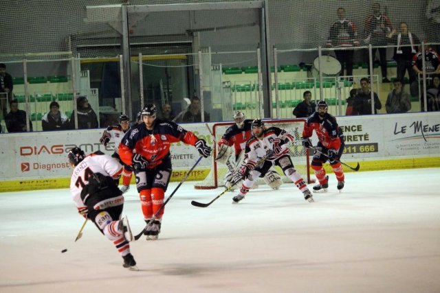 Photo hockey match Angers  - Bordeaux le 17/11/2015