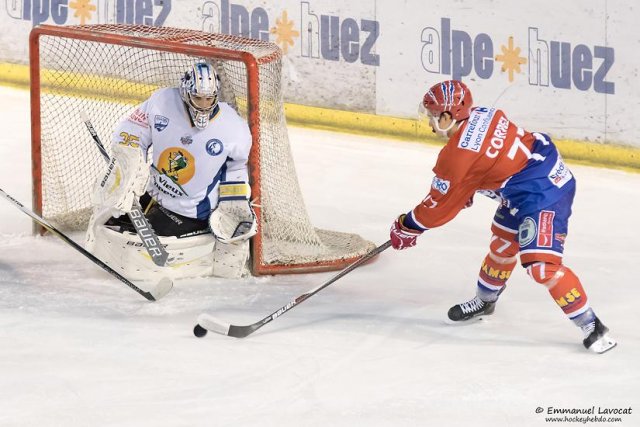 Photo hockey match Lyon - Chamonix  le 21/11/2015