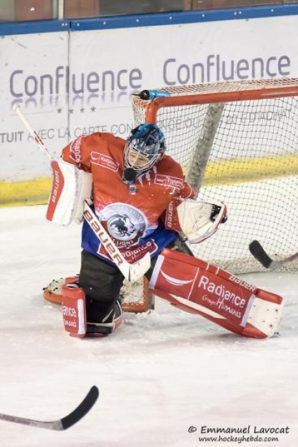 Photo hockey match Lyon - Chamonix  le 21/11/2015