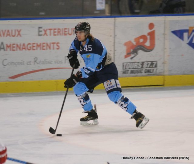 Photo hockey match Tours  - Courbevoie  le 21/11/2015