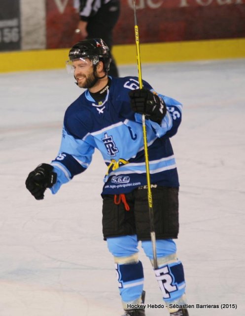 Photo hockey match Tours  - Courbevoie  le 21/11/2015