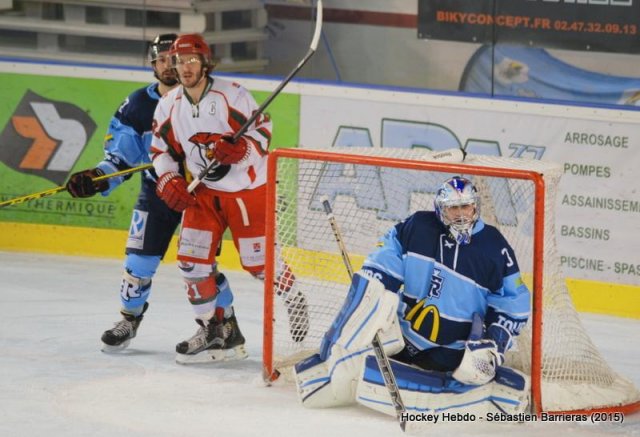 Photo hockey match Tours  - Courbevoie  le 21/11/2015