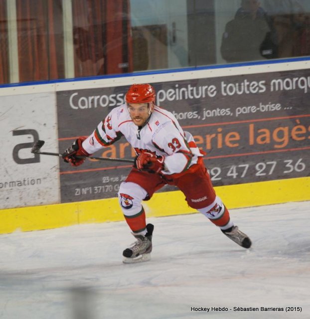 Photo hockey match Tours  - Courbevoie  le 21/11/2015
