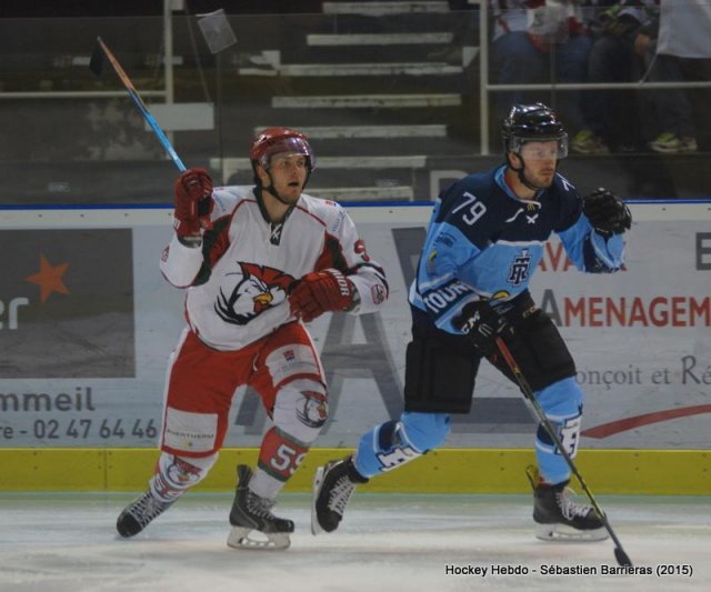 Photo hockey match Tours  - Courbevoie  le 21/11/2015