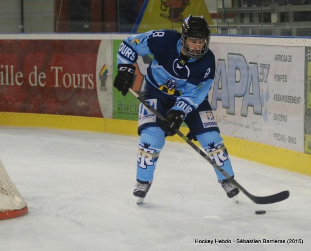 Photo hockey match Tours  - Courbevoie  le 21/11/2015