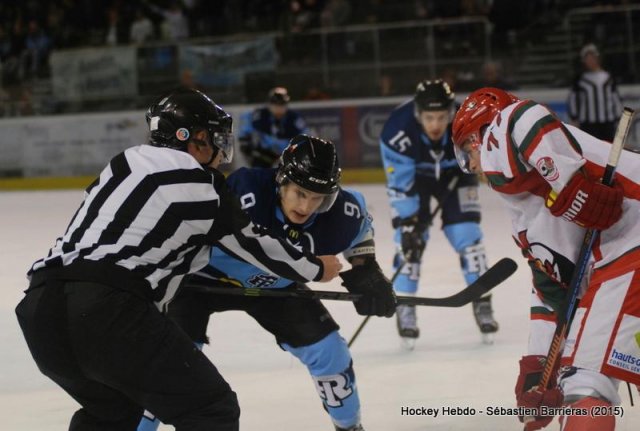 Photo hockey match Tours  - Courbevoie  le 21/11/2015
