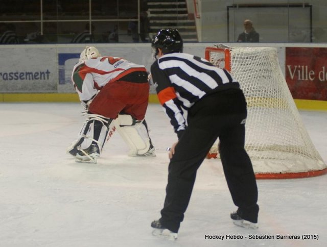 Photo hockey match Tours  - Courbevoie  le 21/11/2015