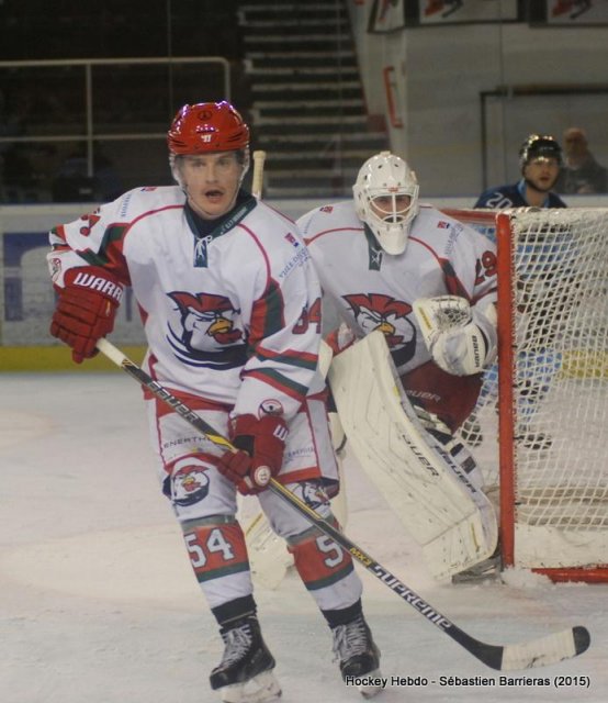 Photo hockey match Tours  - Courbevoie  le 21/11/2015