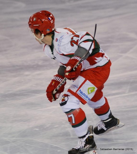 Photo hockey match Tours  - Courbevoie  le 21/11/2015