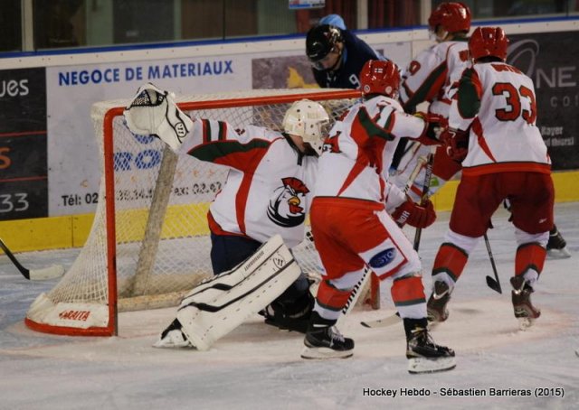 Photo hockey match Tours  - Courbevoie  le 21/11/2015