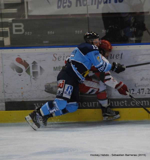 Photo hockey match Tours  - Courbevoie  le 21/11/2015
