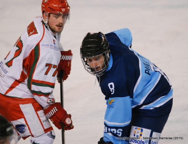 Photo hockey match Tours  - Courbevoie  le 21/11/2015