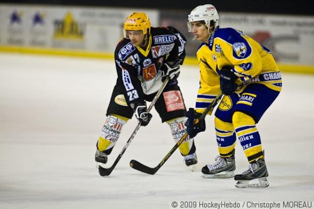 Photo hockey match Strasbourg  - Chamonix  le 17/01/2009