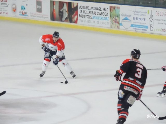 Photo hockey match Bordeaux - Angers  le 21/11/2015