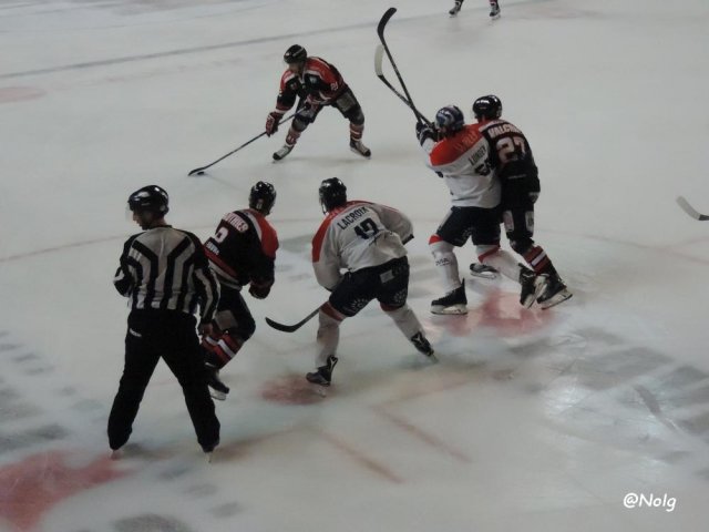 Photo hockey match Bordeaux - Angers  le 21/11/2015