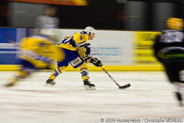 Photo hockey match Strasbourg  - Chamonix  le 17/01/2009