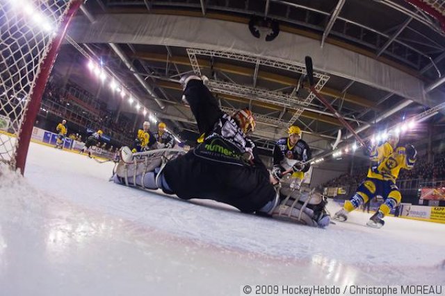 Photo hockey match Strasbourg  - Chamonix  le 17/01/2009