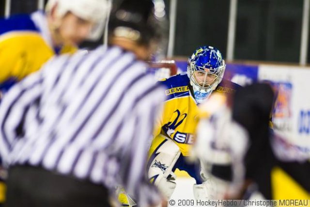 Photo hockey match Strasbourg  - Chamonix  le 17/01/2009