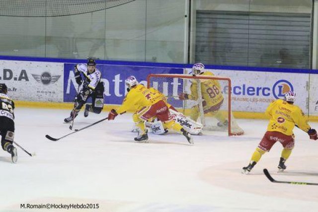Photo hockey match Rouen - Dijon  le 24/11/2015