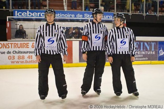 Photo hockey match Strasbourg  - Chamonix  le 17/01/2009