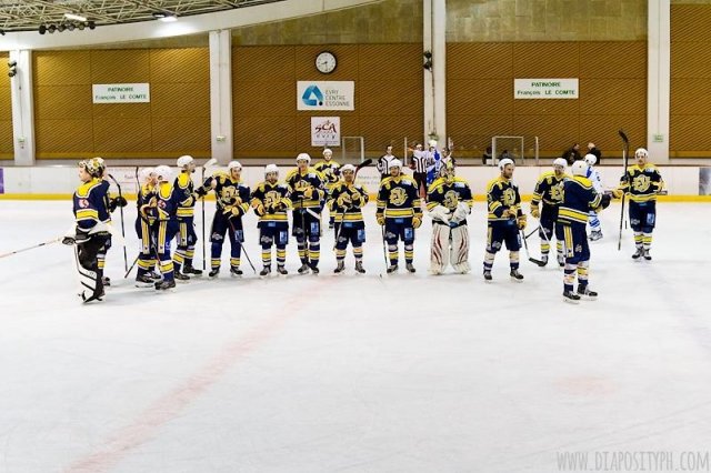 Photo hockey match Evry / Viry - Marseille le 21/11/2015