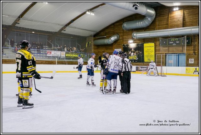 Photo hockey match Roanne - Paris (FV) le 21/11/2015